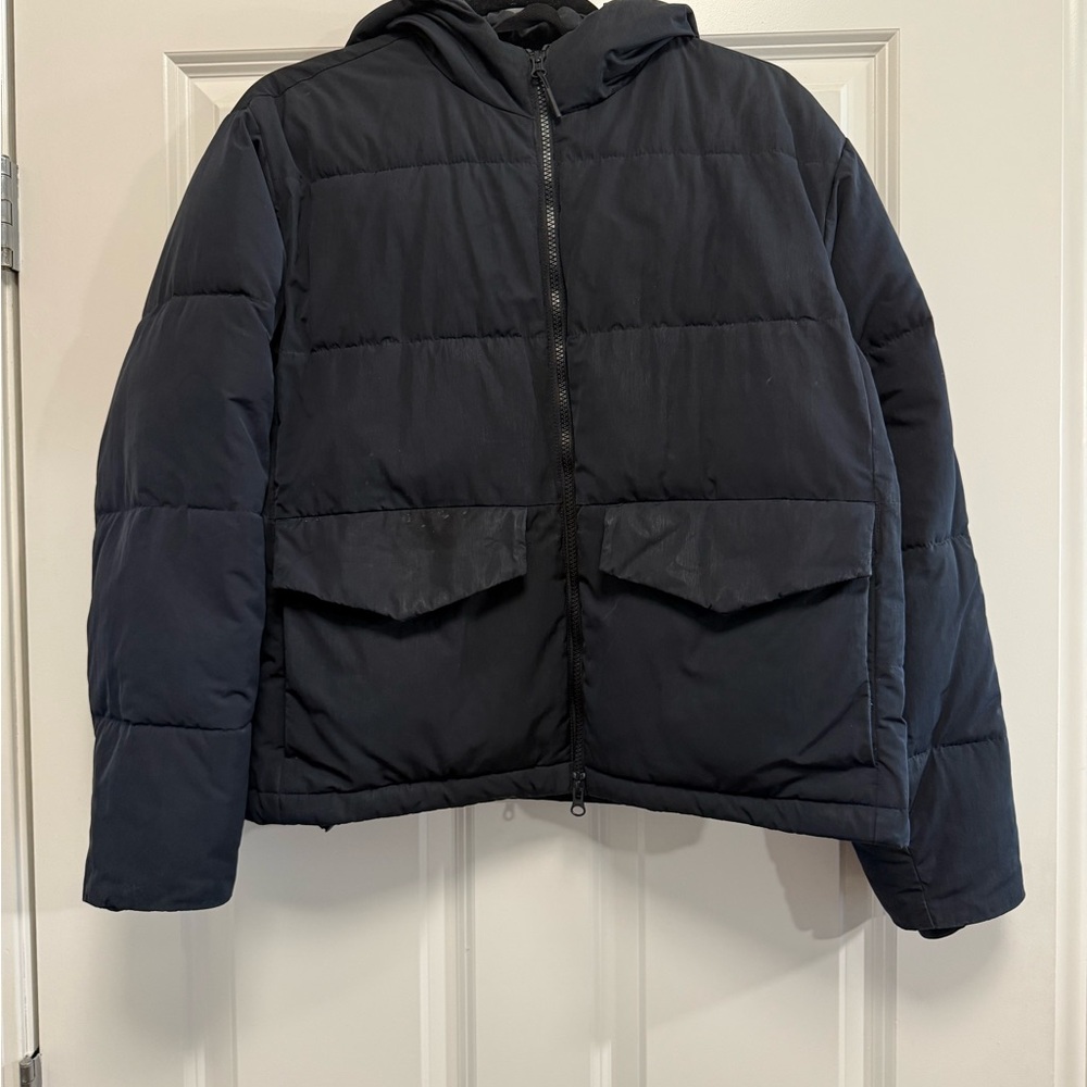 Everlane Black Puffer Jacket